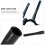 1Pièces Tube Fourche Alliage Noir Remplacement Facile 7