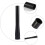 1Pièces Tube Fourche Alliage Noir Remplacement Facile 10