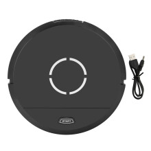 Compañero de limpieza avanzado, robot aspirador inteligente para alfombras y suelos de madera, mini robot aspirador silencioso con perfil delgado y