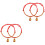4Pièces Colliers Chat Réglables Style Chic 4