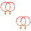 4Pièces Colliers Chat Réglables Style Chic 7