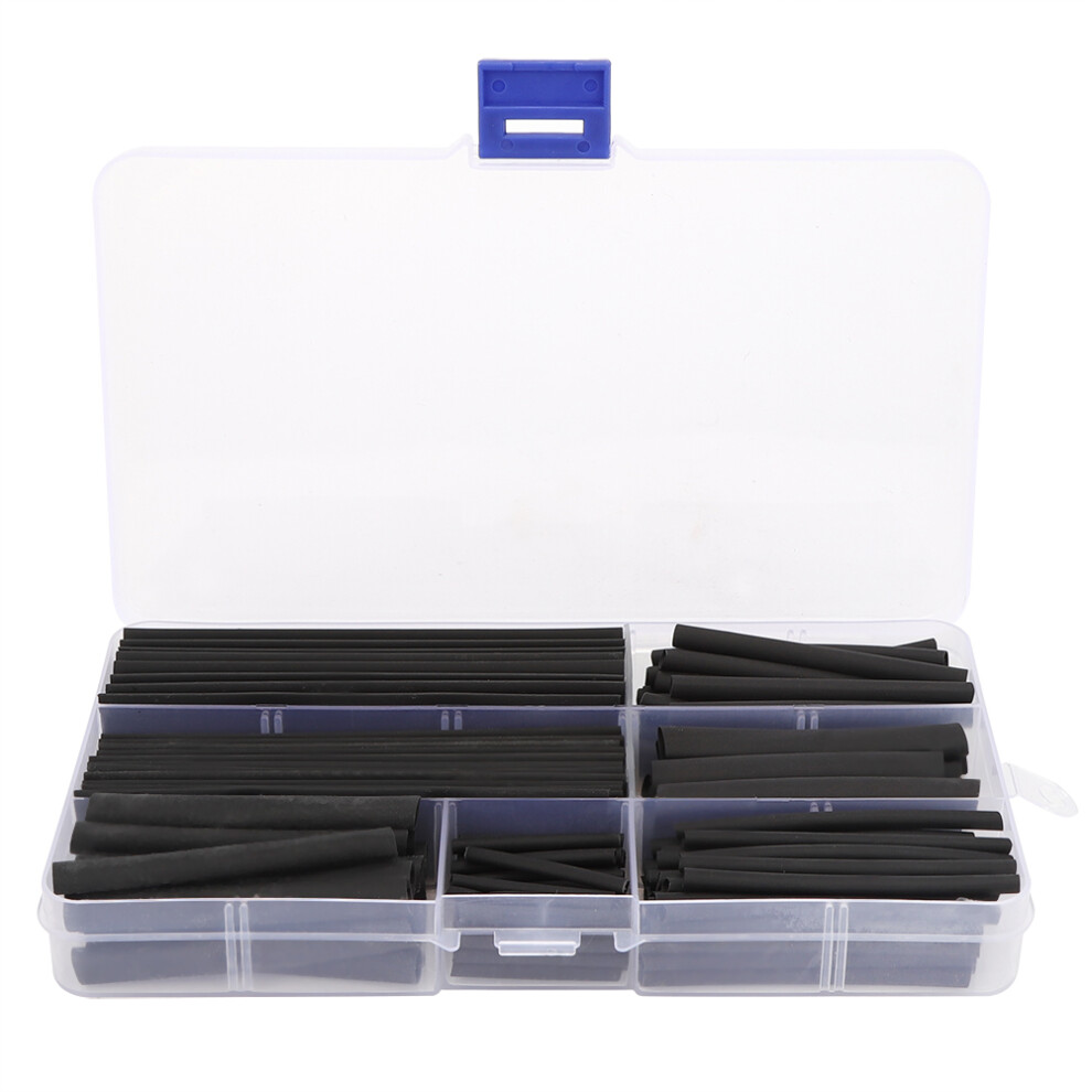 Heat Shrink Tubing Kit, Electrical Insulation Corrosion Resistance High Temperature Resistance With2: 1Shrinking Ratio Silicone Rubber Material, 9083649785836