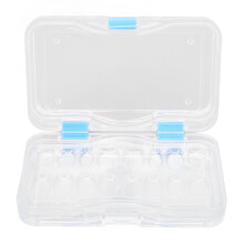 Ear Wax Removal Kit, Comfortable Transparent PP Material For Easy To Install Tools, Portable Design Supports Reusable Crown Box Storage (16PCS)
