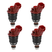 Kit de inyectores de combustible de alto rendimiento para motores L4 y V6, funcionamiento suave del motor y atomización óptima del combustible,