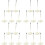 20Pièces Support Notes Acier Stable Pour Restaurant 4