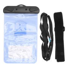 Transparent Waterproof Case with Floating Airbag, High Definition Material for Clear Underwater Use, Universal Design for Devices Under7.2", Ideal