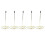 20Pièces Support Notes Acier Stable Pour Restaurant 9