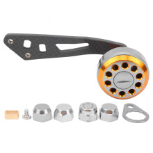 Round Knob Fishing Reel Handle, More Torque For Superior Performance, Easy To Install And Disassemble, High Hardness Metal Alloy Construction