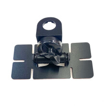 Soporte de Montaje con Clip para Antena de Radio de Automóvil, Tipo Adhesivo, HRK+, Base de Clip Fija para Antena de Walkie Talkie, Ajustable en Dos