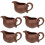 5Pièces Récipient Assaisonnement Céramique Usage Café 5