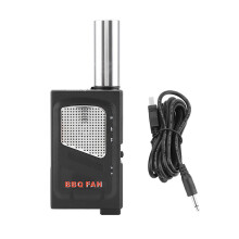 Portable Outdoor Griller's Delight, Electric BBQ Fan for Safe And Odorless Cooking, Camping Barbecue Tool for Clean And Convenient Grills, Picnic