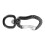 2Pièces Mini Boucle Noire Multifonctionnelle Pour Usage Extérieur 9