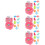 8Pièces Machine Petite Claw Rose Pour Enfants Jouet 5