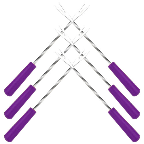 24Pièces Petites Violet Pour , Viande Fromage Bbq 1