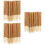 90Pièces Bâtons Khaki En Bambou Pour Décorations Gourmandes 6