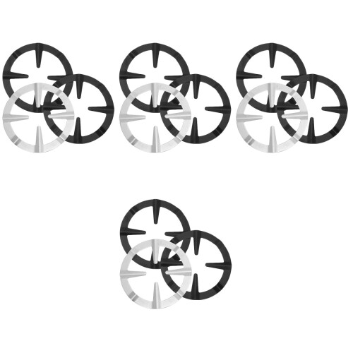 12Pièces Racks Wok Fer Durables Compacts Accessoires Camping 1