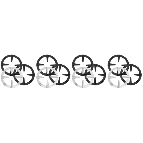 12Pièces Racks Wok Fer Durables Compacts Accessoires Camping 2