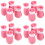 16Pièces Bottines En Caoutchouc Rose Pour Chats Protection 4