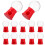 48Pièces Mini Distributeur Rouge Fun Pour Enfants Et 4