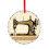 Vintage Sewing Machine Ornament Crystal Glass 1pc 1