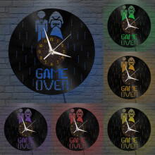 Clog Balla Vinile Game Over, Ealaín Balla Clog Taifead Vinile Ciúin & Gan Tic (12 orlach C-LED)