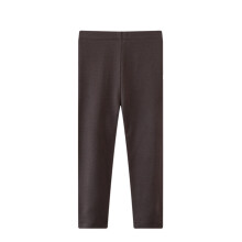 Leggings für Mädchen in Bonbonfarben, einfarbig, lässige Yogahosen, Strumpfhosen, braun, 7-8 Jahre