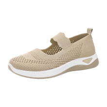 Willtoo Damen-Orthopädie-Sneaker mit Fußgewölbeunterstützung – Zum Hineinschlüpfen, Weite Passform, geeignet für Pflegekräfte und