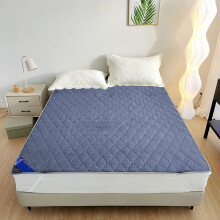 Waterproof Mattress Protector, Quilted Fitted Sheet with Deep Pockets, Hypoallergenic Dust Mite Barrier for Bedrooms and Guest Rooms