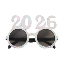 2026 Novelty PC Party Glasses Festive Number Eyewear 1 Pair