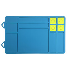 Heavy Duty Flexible Steel Mat for Precision Work – Strong-Hold Organizer Tray for Screws & Small Parts, Compatible with Table Saw, Workshop