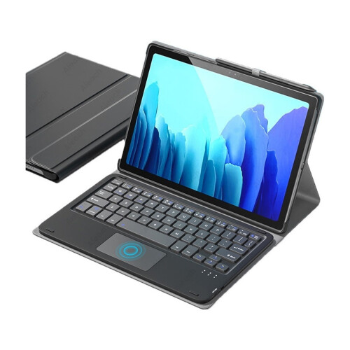 Funda con teclado táctil compatible con Galaxy Tab A7Lite8.7T220