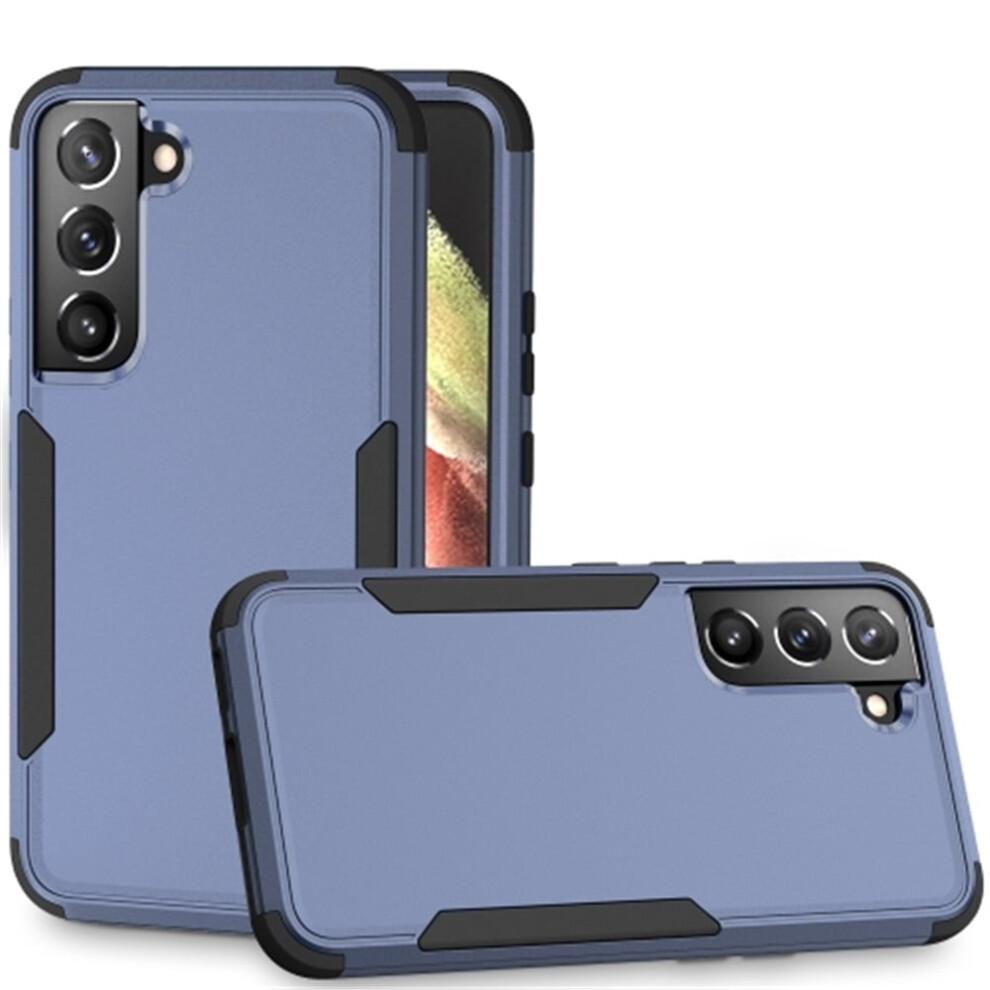 Heavy Duty 3-Layer Bumper Case For Samsung Galaxy S23 5G 6.1", Shockproof, Dropproof, Full Body Rubber Armor, +, Compatible With Samsung Blue/Black 9482726193258