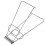 Dish Clamp Bowl Holder Silver Stainless Steel 1 Set 1