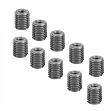 10Pcs Stainless Steel Thread Repair Nut Set, M61 & M121.5