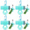 4Pièces Distributeur Compact À Déjections Canines Usage 4