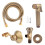 Εύκαμπτος σωλήνας ντους από ανοξείδωτο ατσάλι με περιστρεφόμενο προσαρμογέα, 1