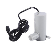 Maintenance Free Submersible Pump for Aquarium, Amphibious Low Noise Circulation Pump with12V DC Power Supply, Max Water Head9M, Brushless Motor