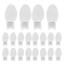 Bunion Relief Corrector, 10Pairs SEBS Material Gel Pads, For Toe Separator & Pressure Reduction, Cushioned Support Realign Toe & Shock