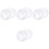 8Pièces Protections Mat Clignotants ABS Usage Extérieur 2