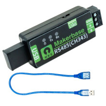 Makerbase USB to RS485 Serial Converter Module with FT232RL Chip for Reliable Data Transmission CH343