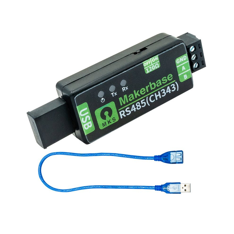 Makerbase Usb To Rs485 Serial Converter Module With Ft232rl Chip For Reliable Data Transmission Ch343 6031542684827