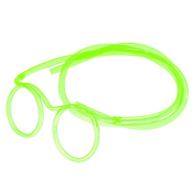Silly Straw Glasses Fun Drinking Straw Eye Glasses For Party Kitchen Essentials (Green)