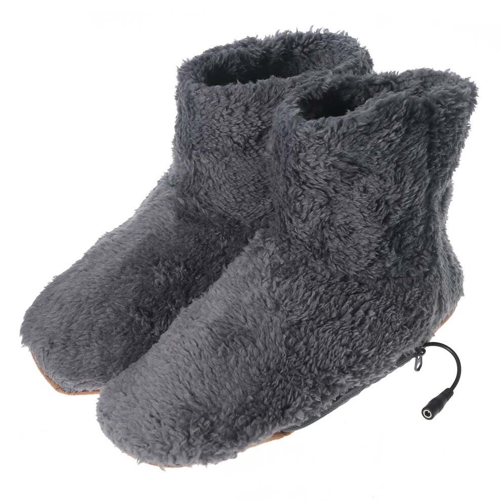 Feet Warmer USB Plug-in Plush Foot Heater Winter Heating Shoes Sleep Heat Heated Massage Foot Warmer Slippers