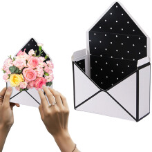 Flower Envelope Gift Box Waterproof Folding Bouquet Box 1 Pc