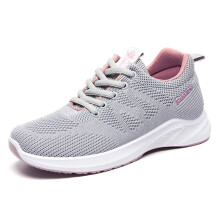 Willtoo Womens Orthopedic Bowling Shoes Comfortable Universal Slide Soles Light-Weight Mesh Athletic Slip on Sneakers Gray 9 Wide