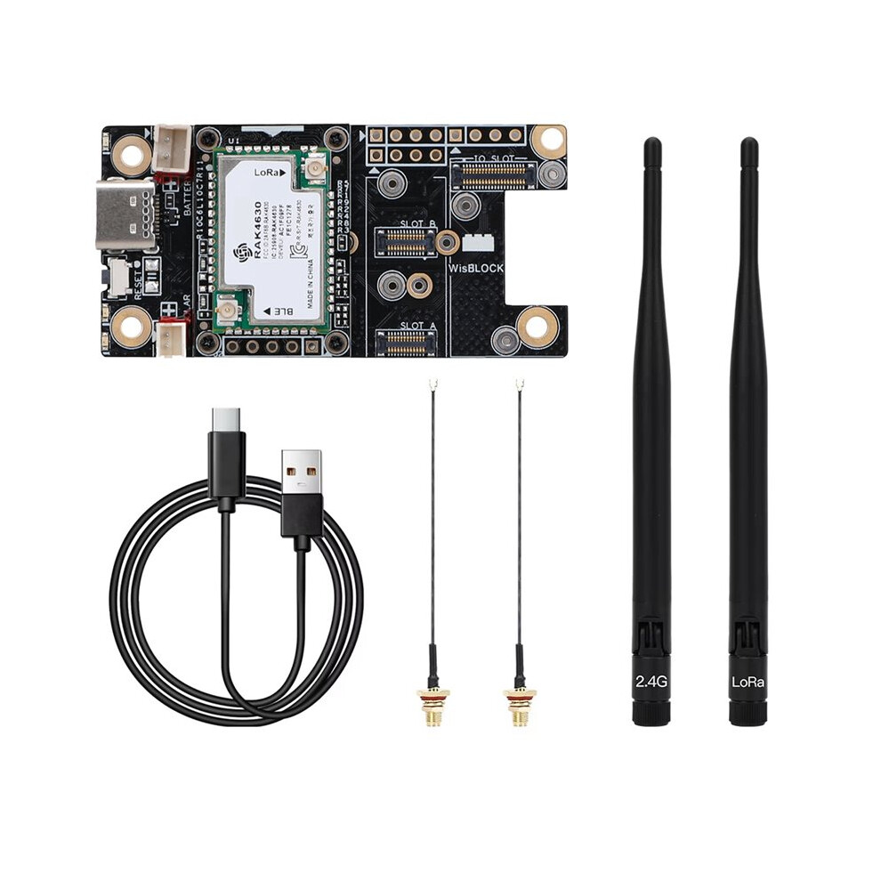 Rak Wireless Wisblock Meshtastic With Antenna Rak4631 Lpwan Wireless Sx1262 Lora Module For Meshtastic Lorawan 868Mhz 6033820468563