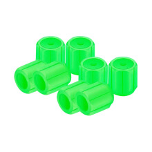 8pcs Stem Cover Universal Manual Cover Tire Rhinestone Valves Package Nozzle Valves Lighting Car Interior Accessories