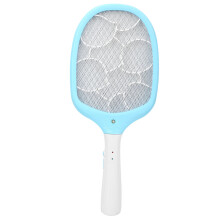 Tapette à insectes ergonomique et légère, portable, avec batterie rechargeable et double mode de lutte antiparasitaire pour un confort inégalé.