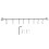 Multi Function Stainless Steel Kitchen Organizer, Wall Mounted Space Saving Bar With Sliding Hooks For Cooking Utensils, Durable Easy Installation 1