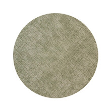Ronde placemats van PU-leer, waterdicht, geschikt voor keukentafel en koffieonderzetters, groen